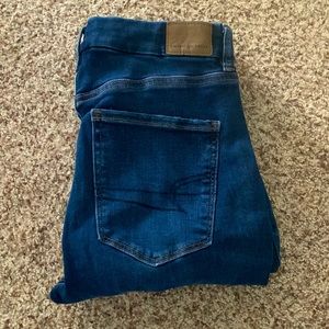AMERICAN EAGLE blue womens jeans